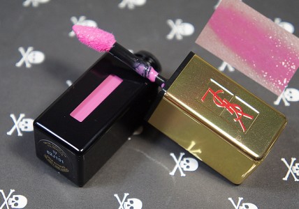  YSL Rose Vinyl №15 Rouge Pur Couture Vernis à Lèvres Glossy Stain